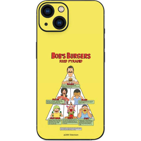 Bobs Burgers Food Pyramid iPhone 14 Plus Skin